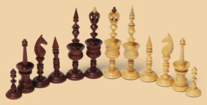 Шахматы Селенус тёмные (люкс)