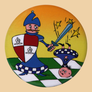 Шахматный значок Страж