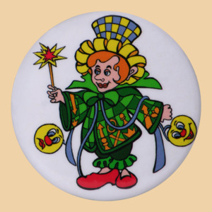 Шахматный значок Шут