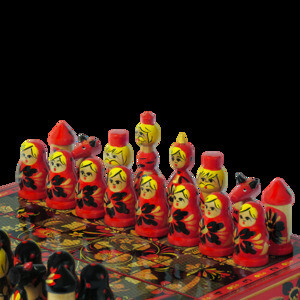 Шахматы Хохлома Презент