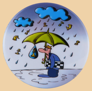 Шахматный значок Дождь