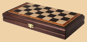 Шахматы Люкс (венге, клетка 4,5см)