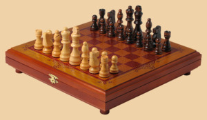 Шахматы Золотистые (малые)