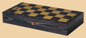 Шахматы Айвенго (чёрно-золотые)