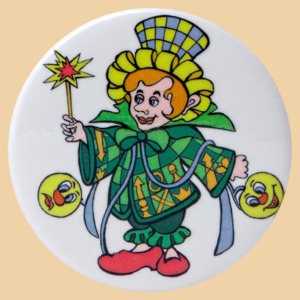 Магнит шахматный Шут (56 мм)