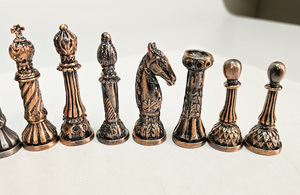 Шахматные фигуры Стильные (высота пешки 56 мм)