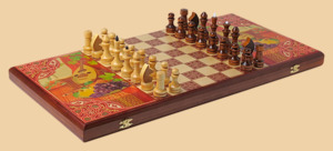 Шахматы, нарды, шашки Восточная красавица (средние)