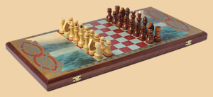 Шахматы, нарды, шашки Викинги (большие)