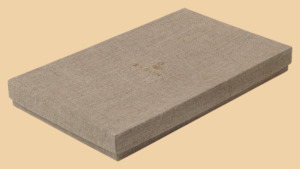 Коробка VIP для нард Книга, Огненный волк, Млечный путь (фирменная, лён)