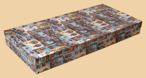 Коробка Воздушный мир (30 на 65 на 7 см)