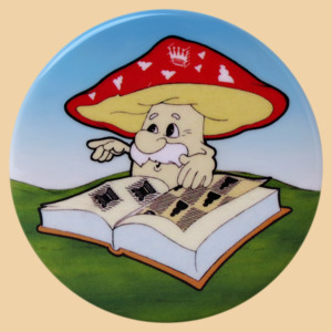 Магнит шахматный Книга (76 мм)