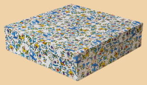 Коробка Цветочная (42 на 42 на 11 см)