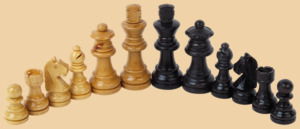 Шахматные фигуры Стандарт Люкс (высота короля 5,3 см)