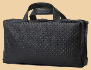 Сумка-чехол с ручками для нард или шахмат Кожаный (15 на 30 на 8 см)