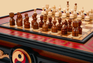 Шахматы, нарды, шашки Япония (мини)