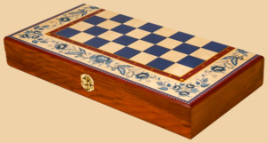 Шахматы Гжель стандарт
