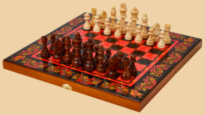 Шахматы Хохлома стандарт