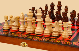 Шахматы Хохлома стандарт