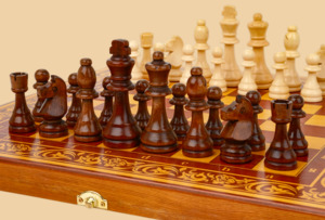 Шахматы Махагон (средние)