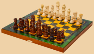 Шахматы Малахит (малые)