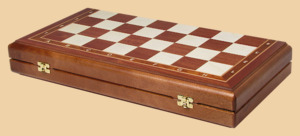 Шахматы Кайзер (махагон, клетка 5см)