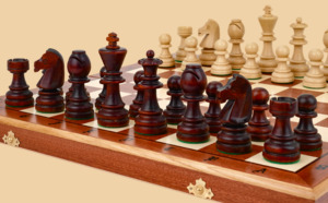 Шахматы Стаунтон №7 (махагон)