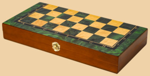 Шахматы Малахит (средние)