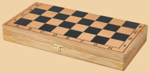 Шахматы Игрок из ясеня