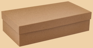 Коробка крафт Экостайл (22 на 42 на 11 см)