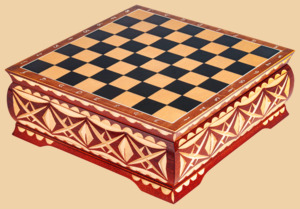 Шахматы Дуэлянт (классические фигуры, клён)