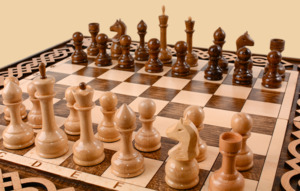 Шахматы, нарды, шашки Великолепные с узором