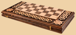 Шахматы, нарды, шашки Великолепные с узором