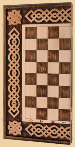 Шахматы, нарды, шашки Великолепные с узором