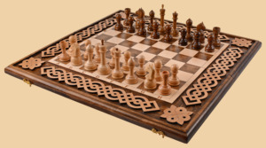 Шахматы, нарды, шашки Великолепные с узором