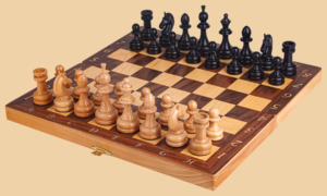 Шахматы Интарсия (орех)