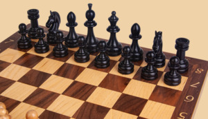 Шахматы Интарсия (орех)