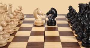 Шахматы Интарсия (орех)