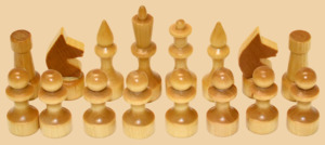 Шахматные фигуры Детские (матовые)