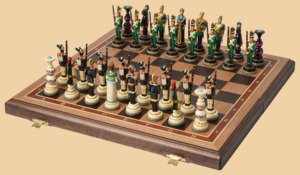 Шахматы Монархия Презент (фигуры из хлеба)