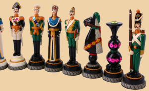 Шахматы Монархия Презент (фигуры из хлеба)