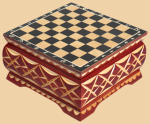 Шахматы Орден классика (классические фигуры, дуб)