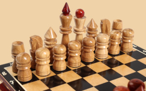 Шахматы Орден классика (классические фигуры, дуб)