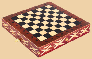 Шахматы Мини (классические фигуры, дуб)