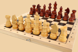 Шахматы Гроссмейстерские (чёрный цвет клеток)