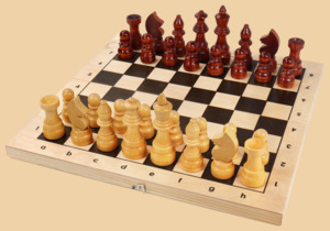 Шахматы Гроссмейстерские (чёрный цвет клеток)