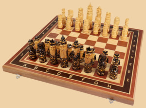 Шахматы Русские и Немцы (модель №4)