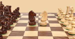 Шахматы Мечта (орех-ясень, фигуры с утяжелением)