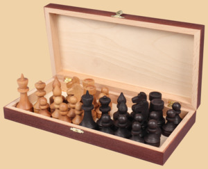 Шахматы Красное дерево (малые)