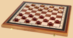 Шахматы, нарды, шашки Сатурн (с классическими фигурами)