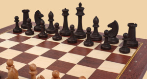 Шахматы Красное деерво (большие, фигуры с утяжелителем)